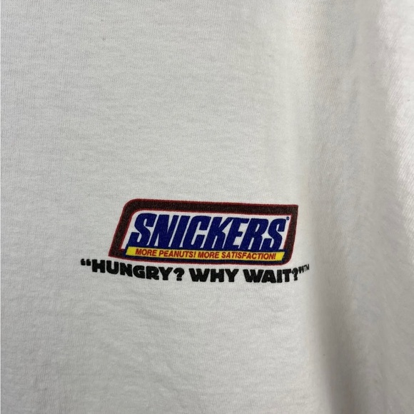 Vintage Snickers Promo Candy TShirt XL Elephant More Peanuts More Satisfaction - Picture 3 of 13